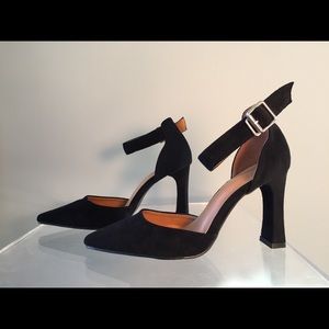 Black Suede Heels